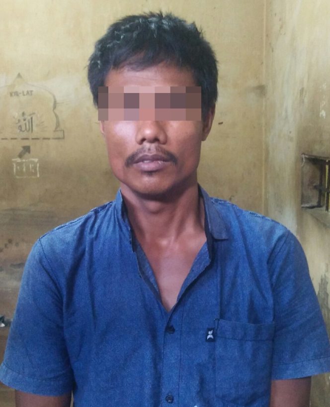 
					Tersangka pelaku curas yang diamankan Polres Dumai