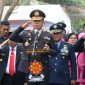 Kapolda Riau, Irjen Pol Agung Setya Imam Efendi SH SIK MSI memimpin Upacara pemakaman jenazah almarhum Bripka (ANM) Hendra Saut Parulian Sibarani