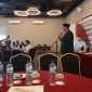 Ketua DPRD Dumai, Agus Purwanto, ST saat menyampaikan sambutan.