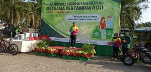 GM Pertamina RU II saat memberikan kata sambutan.