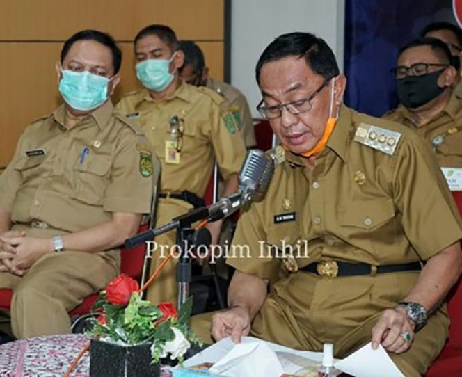 
					Bupati Inhil HM Wardan