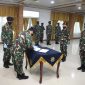 Pelaksanaan upacara serah terima jabatan (Sertijab) Komandan Pangkalan TNI AL Dumai di Gedung R. Mulyadi Mako Lantamal I, Jumat (29/05/2020)