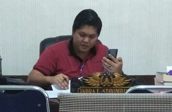 
					Kasat Reskrim Polres Inhil, AKP Indra Lamhot Sihombing, S.IK