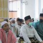 Wakil Walikota Dumai Eko Suharjo, saat melaksanakan Sholat Idul Adha 1441 H di Masjid Al Arafah.(Foto Diskominfo)