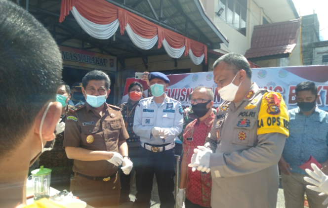 
					Polres Inhil, Pemusnahan Narkotika Dan Jumlah BBnya