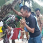 Puting Beliung Luluh Lantakkan Rumah Warga di Sungai Piring Batang Tuaka Inhil