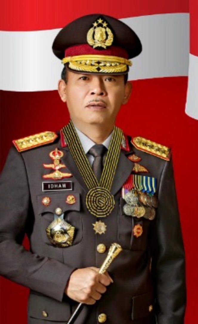 
					Kapolri Jenderal Idham Azis