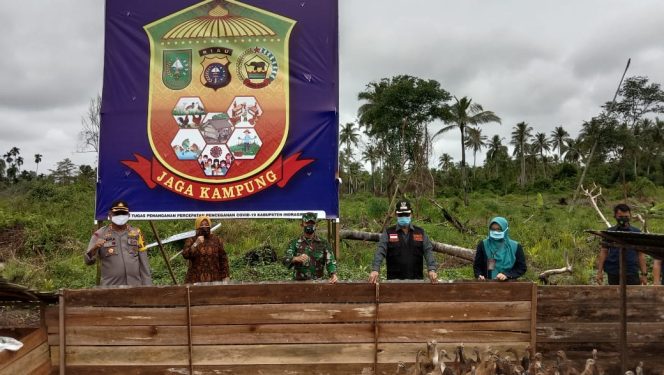 
					Berdayakan Potensi Masyarakat, Polres Inhil Launching Kampung Tangguh Nusantara Wilayah Polsek Tembilahan Hulu