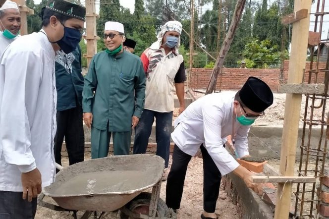 
					Walikota Dumai Lakukan Peletakan Batu Pertama Pembangunan Sekretariat PMD