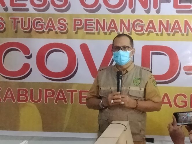 
					Juru Bicara Satuan Tugas Covid-19 Kabupaten Indragiri Hilir (Inhil), Trio Beni Putra