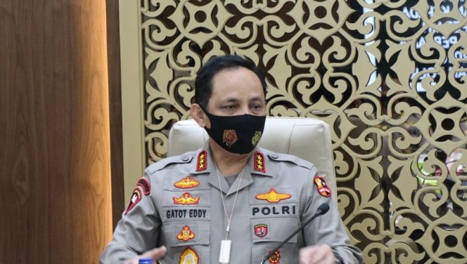 
					Wakapolri Komjen Pol Gatot Eddy Pramono