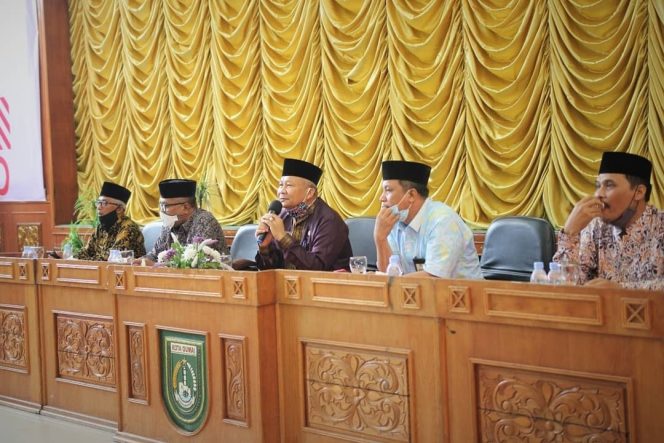 
					Sekda Dumai Hadiri Kegiatan Silaturahim dan Persiapan Training Centre (TC) MTQ Tingkat Provinsi 1442 H/2020 M