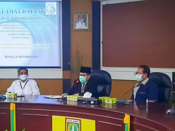 
					Walikota Dumai Sambut Kehadiran Koordinator Penasehat Menteri Perikanan dan Kelautan