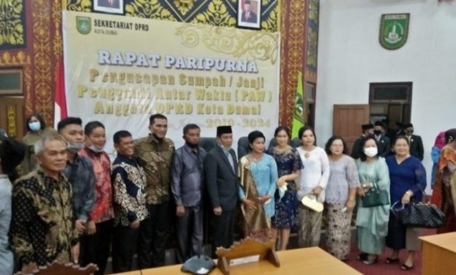 
					SW Simanungkalit Dilantik Sebagai Anggota DPRD Dumai Periode 2019-2024