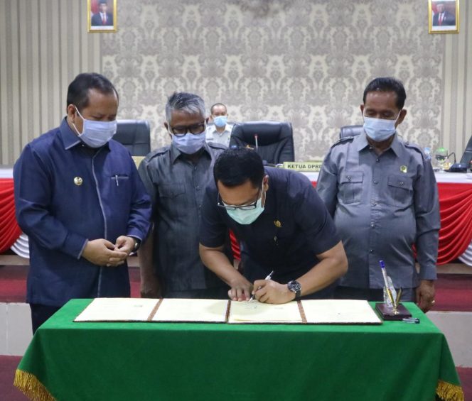 
					Bupati Apresiasi Kinerja DPRD Meranti Dalam Menyelesaikan Penyusunan dan MoU KUA-PPAS 2021