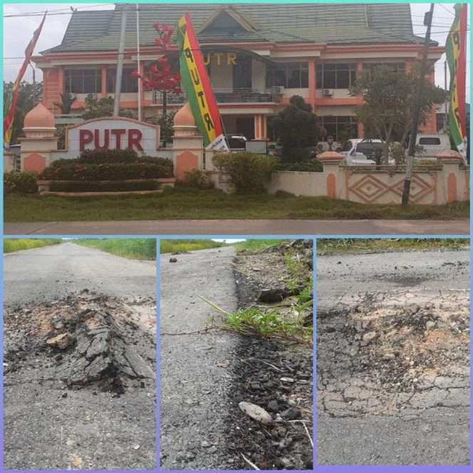 
					Anggaran 1,8 Miliar, Belum Cukup Setahun Kondisi Jalan Sudah Rusak, KPA Dinas PUTR Enggan Dijumpai Wartawan