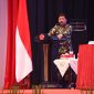 Panglima TNI Marsekal Hadi Tjahjanto membuka Rapat Pimpinan (Rapim) TNI 2021 di GOR Ahmad Yani Mabes TNI, Cilangkap, Jakarta Timur. (Foto: Puspen TNI)