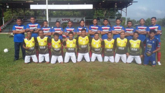 
					Laga Persahabatan KSOP Kelas ll Tanjung Buton Menang 2-0 Melawan INSA Pekanbaru