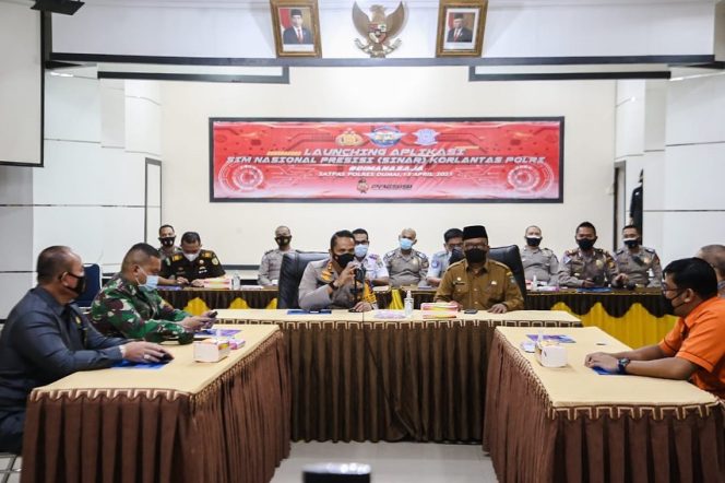 
					Polri Launching Aplikasi SINAR Secara Virtual