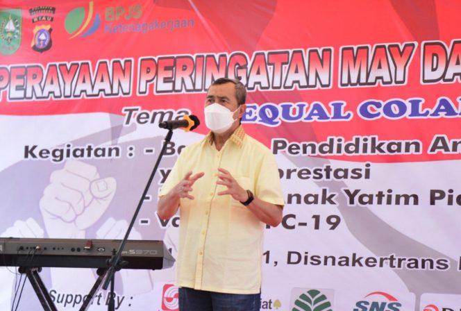 
					Hari Buruh Internasional 2021, Momentum Perkuat Persaudaraan dan Lawan COVID-19