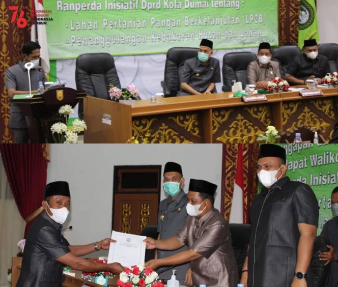 
					Tanggapan 8 Fraksi Atas Pendapat Walikota Terhadap 2 Ranperda Inisiatif DPRD Dumai