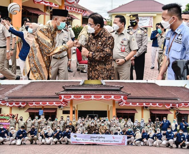 
					Walikota Dumai Sambut Kedatangan Menteri ATR BPN Beserta Rombongan