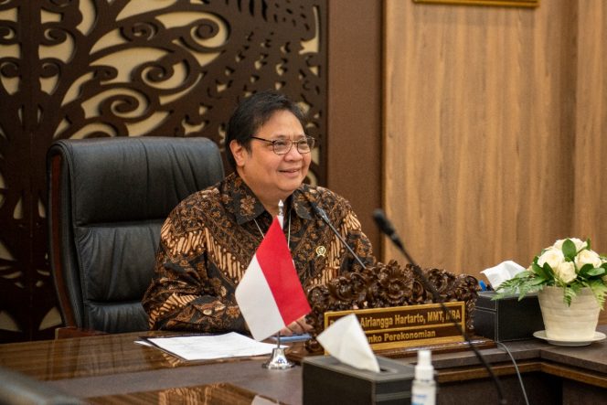 
					Menteri Koordinator Bidang Perekonomian Airlangga Hartarto.(Foto: ekon.go.id)