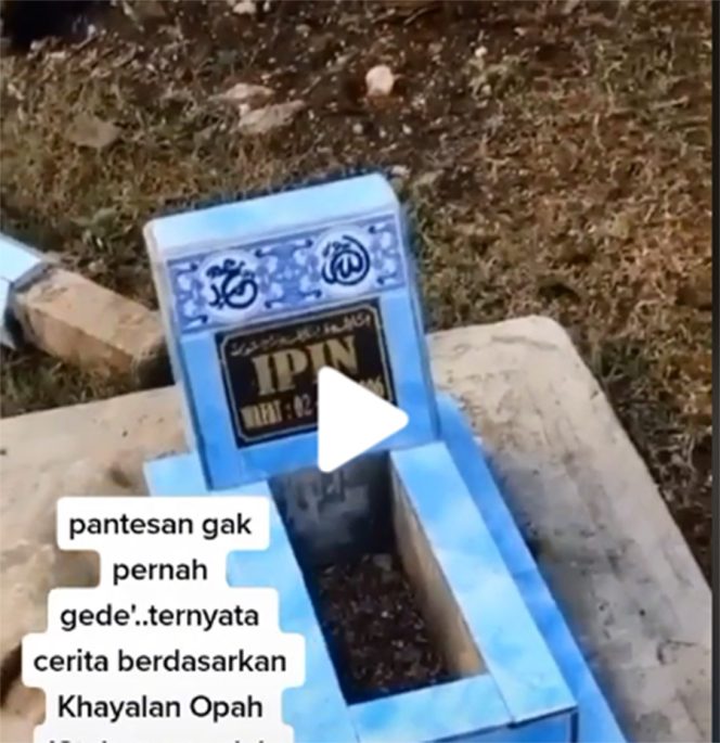 
					Kisah Nyata Upin Ipin, Video Makam Upin Ipin Beredar di Medsos