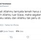 Tweet Ferdinand Hutahaean Diduga Berbau SARA