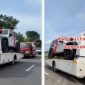 Screencaputure Video Konvoi Mobil Mewah
