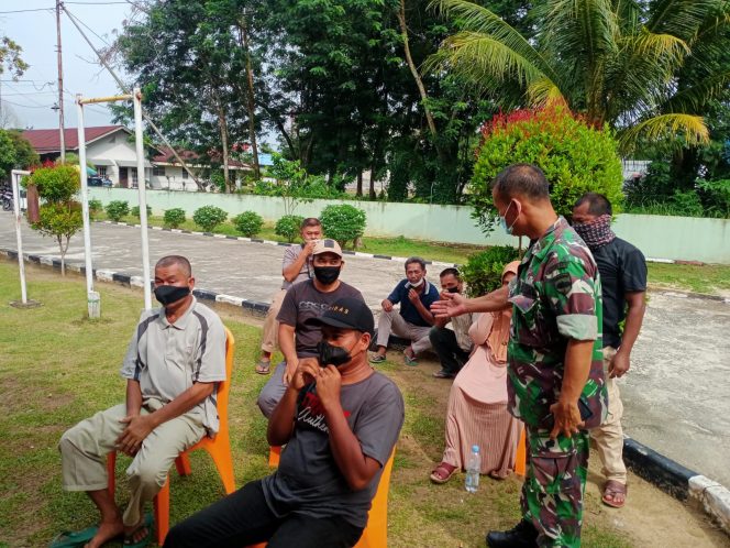 
					Gencar Sosialisasikan Pencegahan Covid-19, Pelda Sembiring: Tetap Jalankan Prokes