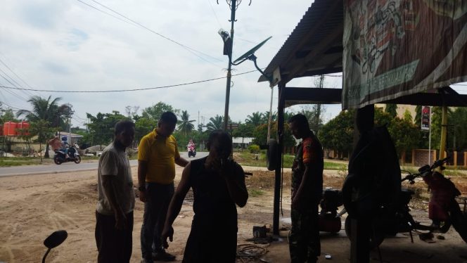 
					Babinsa Ratu Sima Lakukan Sosialisasi Bahaya Narkoba