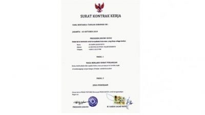 surat kontrak jokowi dan paranormal