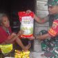 Koramil 02/Bukit Kapur Dumai Bantu Warga tak Mampu