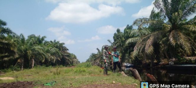 
					Babinsa Gurun Panjang Dumai Lakukan Patroli Karhutla Bersama PT Arara Abadi