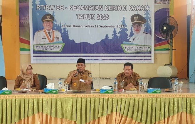 
					Tingkatkan Kapasitas RT dan RK Bupati Alfedri Harap Pelayanan Publik Lebih Baik