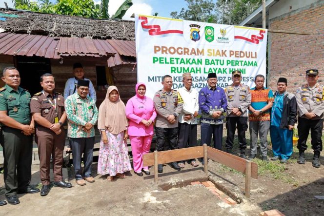 
					Lewat Program Siak Pedulu Rumah Supardi di Bangun