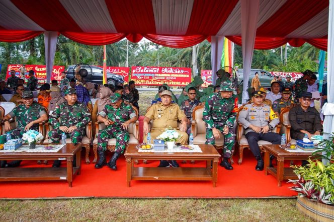 
					Sempena Upacara Pembukaan TNI Manunggal Membangun Desa (TMMD) ke – 119 tahun 2024