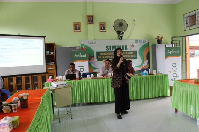 
					Apical Gelar Seminar untuk Tingkatkan Minat Baca