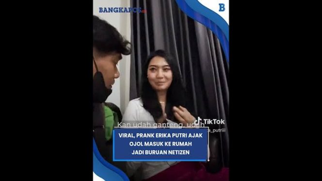 
					Video Erika Prank Ojol Viral Masih Trending, Jadi Buruan Netizen