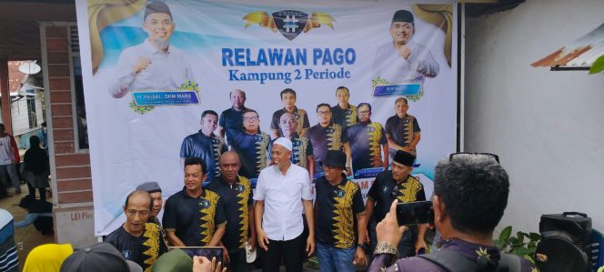
					Paisal di Markas Relawan PAGO, Mari Bersatu dan Lanjutkan Pembangunan