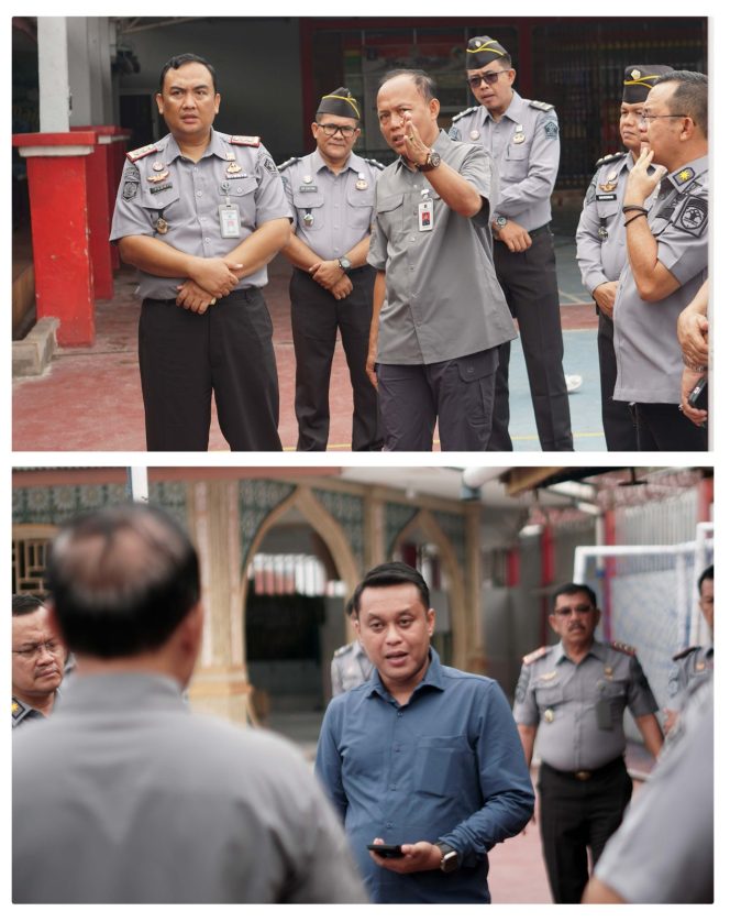 
					Sesditjenpas Kunjungi Rutan Dumai, Tinjau Kondisi Sarana dan Prasarana