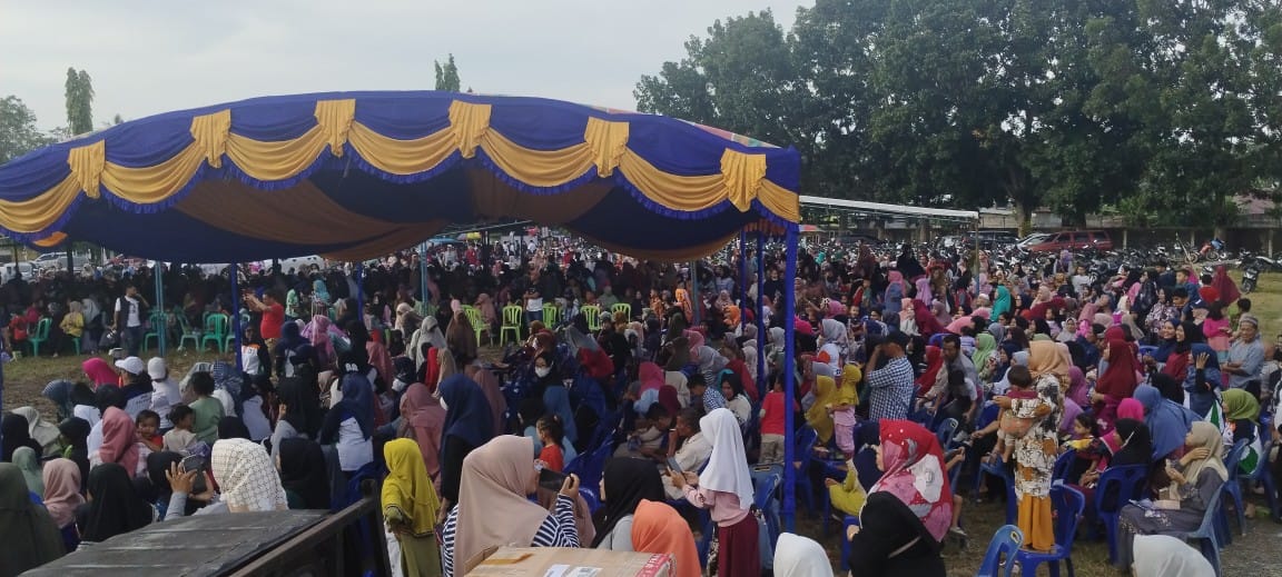 Kampanye Paisal - Sugiyarto di Bagan Besar Dipadati Warga