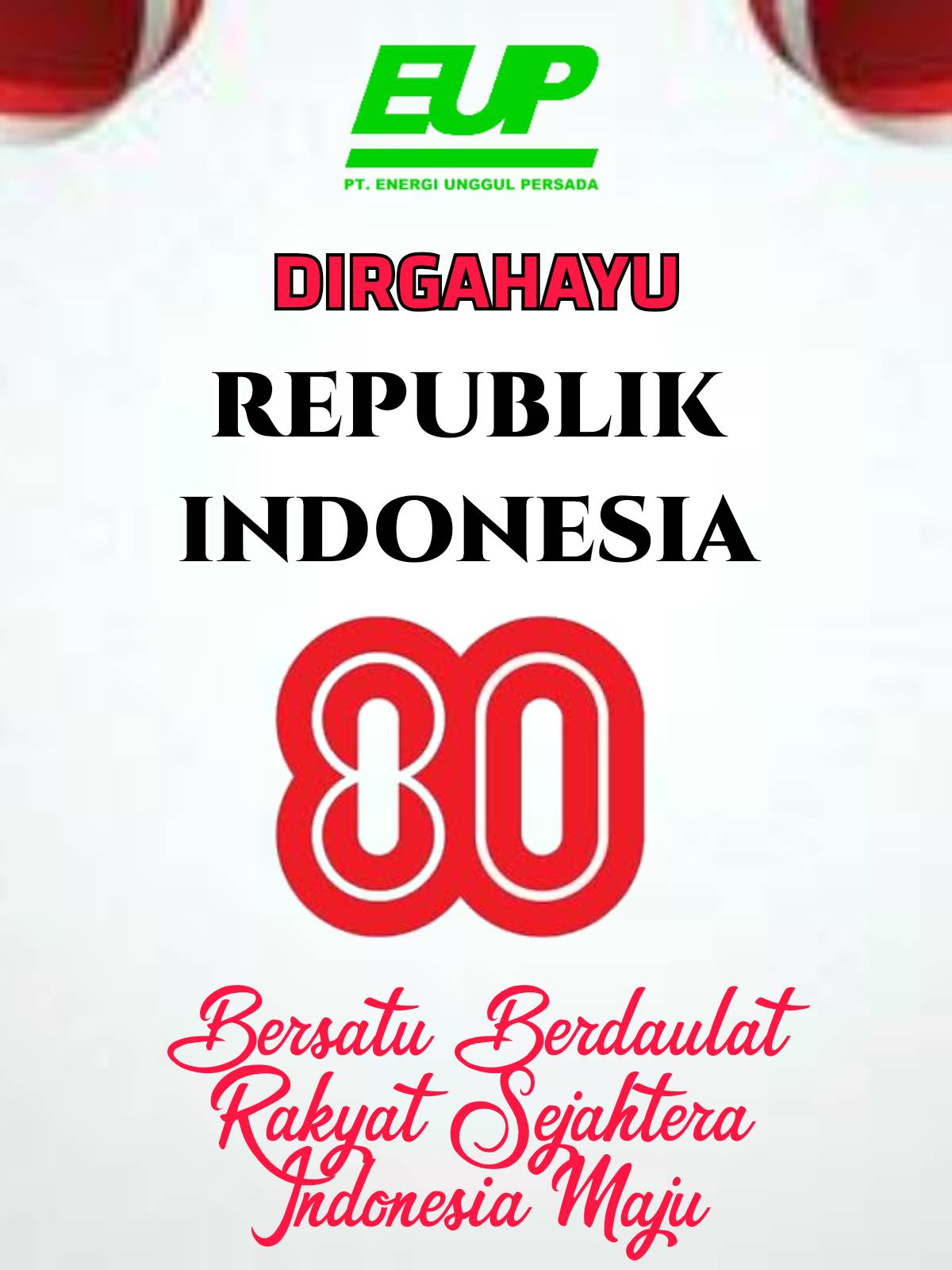 iklan eup hut ri ke 80