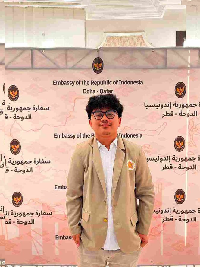 
					Mahasiswa FH UGM asal Bengkalis Akhiri Program Magang di KBRI Doha, Qatar