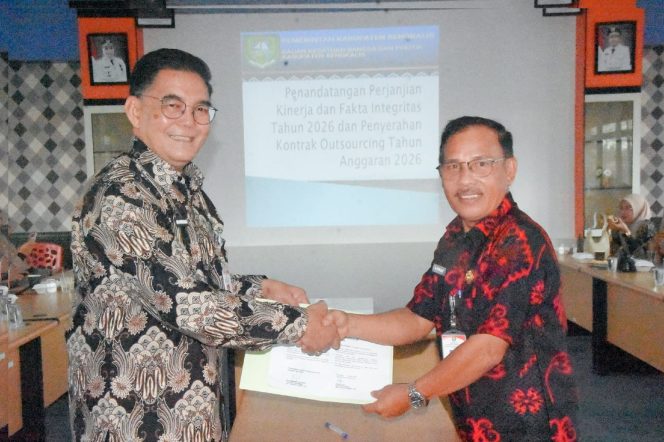 
					Kesbangpol Bengkalis Laksanakan Penandatanganan Perjanjian Kinerja dan Pakta Integritas Tahun 2026