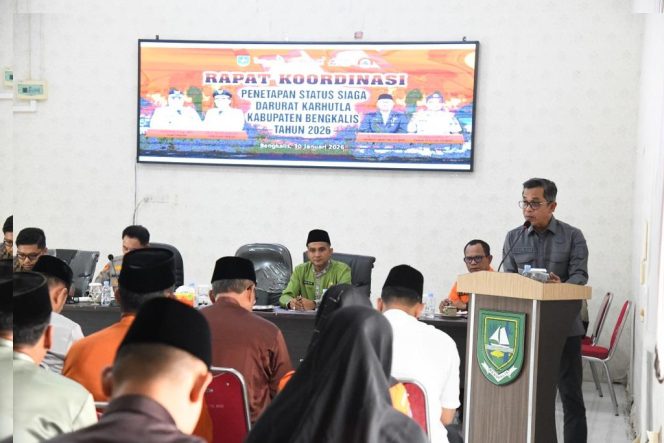 
					Respon Cepat Ancaman Karhutla, Pemkab Bengkalis Tetapkan Status Siaga Darurat