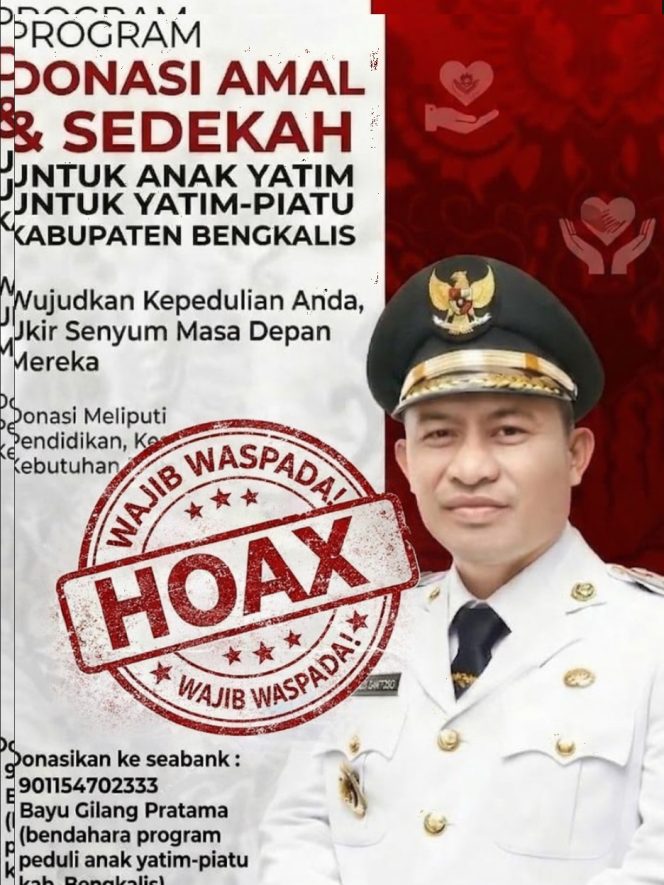 
					Waspada Penipuan Catut Nama Wabup Bagus Santoso Dalam Program Donasi dan Sedekah