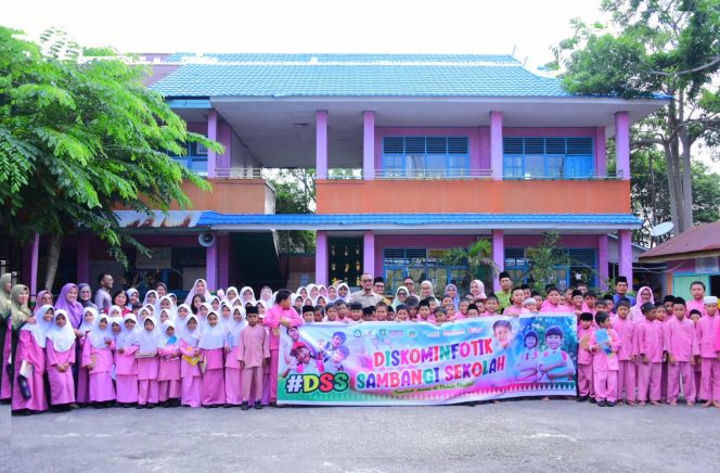 
					Diskominfotik Bengkalis Gelar Sosialisasi di SDN 46, Wujud Dukung KLA