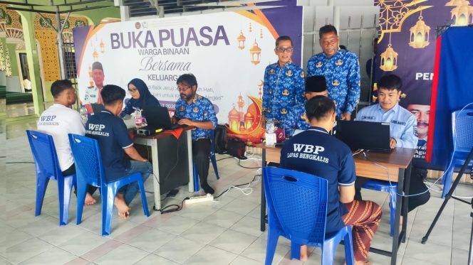 
					Disdukcapil Bengkalis Gelar Perekaman Data Kependudukan dan Pemadanan Nik Warga Binaan Di Lapas Kelas II A Bengkalis